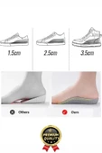 Eva Bellek Köpük Stoma Ortopedik Boy Uzatıcı Spor Ayakkabı Topuk Yükseltici Köpük Tabanlık 2.5 Cm - 5