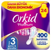 Orkid Ultra Platinum Gece Ped 24'Lü - 1