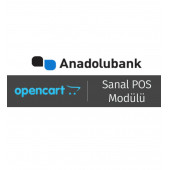 OpenCart - ANADOLUBANK Sanal POS Modülü - 1