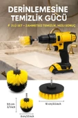 3’lü Matkap Uyumlu Temizlik Fırçası Seti-Ev & Araç İçin Profesyonel Temizlik Çözümü - 2