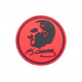 3D Mustafa Kemal Atatürk Silüet İmza Silikon Peç Askeri Patch - 1