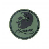 3D Mustafa Kemal Atatürk Silüet İmza Silikon Peç Askeri Patch - 4