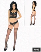 AmoraSecret AmoraSecret Güpürlü Parlak Lateks Takım - 1