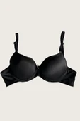 AmoraSecret AmoraSecret Mikro Kumaş Push Up Dolgulu Balenli Günlük Tek Destekli Sütyen - 4