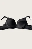 AmoraSecret AmoraSecret Mikro Kumaş Push Up Dolgulu Balenli Günlük Tek Destekli Sütyen - 5