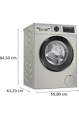 Bosch WGA242ZXTR 9 Kg 1200 Devir Gri Çamaşır Makinesi thumbnail 3