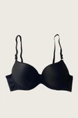 AmoraSecret AmoraSecret Mikro Kumaş Push Up Dolgulu Balenli Günlük Tek Destekli Sütyen - 1