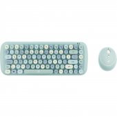 Hunter Series Azure Xt Retro Kablosuz Klavye ve Mouse Setı - 2