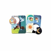 TOYZ DÜKKANIM 16716TR Little Match - Gece ve Gündüz +2 yaş Kız Erkek Çocuk Oyuncak Eğitici Oyuncaklar - 2