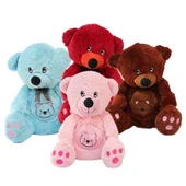 TOYZ DÜKKANIM Göbekli Oturan Peluş Ayı 38cm Kız Erkek Çocuk Oyuncak Eğitici Oyuncaklar - 1