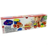 TOYZ DÜKKANIM Playwood Eğitici Ahşap Bultak Tren Kız Erkek Çocuk Oyuncak Eğitici Oyuncaklar - 3
