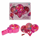 TOYZ DÜKKANIM Lolipop Şekilli 2 Katlı Makyaj Güzellik Seti Kız Erkek Çocuk Oyuncak Eğitici Oyuncaklar - 1