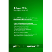 OpenCart - Garanti BBVA Bankası Sanal POS Modülü - 2