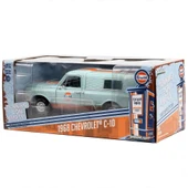 TOYZ DÜKKANIM Greenlight 1:24 1968 Chevy C-10 Pickup Light Blue Kız Erkek Çocuk Oyuncak Eğitici Oyuncaklar thumbnail 3