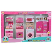 TOYZ DÜKKANIM Oydaş Minik Sefler 4lü Dolap Seti 02365 Kız Erkek Çocuk Oyuncak Eğitici Oyuncaklar - 1