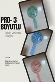 Pro Üç Boyutlu Oval Saç Fırçası – Çoklu Renk Seçenekli-1 Adet thumbnail 1