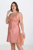 AmoraSecret AmoraSecret Büyük Beden Bakır Gecelik  2109 - 3