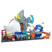 TOYZ DÜKKANIM HTN82 Hot Wheels Muhteşem Köpek Balığı Araba Yıkama Oyun Seti Kız Erkek Çocuk Oyuncak Eğitici Oyunca - 3