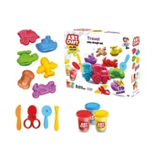 TOYZ DÜKKANIM 03998 Art Craft Seyahat Araçları Hamur Set 168 Gr -Fentoys Kız Erkek Çocuk Oyuncak Eğitici Oyuncakla - 2