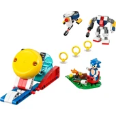 TOYZ DÜKKANIM LEGO Sonic the Hedgehog: Sonic’in Kamp Ateşi Çarpışması 77001 Kız Erkek Çocuk Oyuncak Eğitici Oyunca - 1