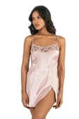 Amora Secret Pudra Kısa Saten Gecelik 8217 thumbnail 1