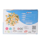 TOYZ DÜKKANIM BLG-106A Bal Peteği Ahşap Denge Oyunu Kız Erkek Çocuk Oyuncak Eğitici Oyuncaklar - 2