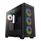 GAMDIAS ATHENA M3, 750W, 80+ Bronze, Tempered Glass, Type-C, Mesh Ön Panel, ARGB, ATX, GAMING KASA - 2