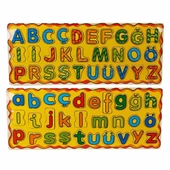 TOYZ DÜKKANIM 6305 SUN-TOB-WOO-TAHTA BULTAK HARFLER KÇK BYK 2A Kız Erkek Çocuk Oyuncak Eğitici Oyuncaklar - 1