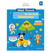 TOYZ DÜKKANIM Disney Eğitsel Okul Öncesi Şekilleri ve Renkleri Öğreniyorum Kız Erkek Çocuk Oyuncak Eğitici Oyuncak - 1