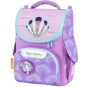 TOYZ DÜKKANIM Deniz Kabuğu Desenli Mor Okul Çantası Kız Erkek Çocuk Oyuncak Eğitici Oyuncaklar - 2