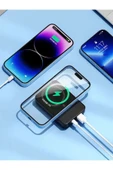 çelikwork inspiring technology 10000mh Kablolu 22.5w Iphone Magsafe 15w Elektronik Taşınabilir Batarya Powerbank Telefon Şarj Aleti thumbnail 2