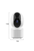 DEANB 2.4G Wİ-Fİ 2MB 1080P Full HD 360° Hareket Algılama Gece Görüş İNTERKOM Bebek Güvenlik Kamera - 3
