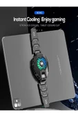 DEANB DL-5 Tablet Telefon Soğutucu Sessiz 7500rpm Lcd Gösterge RGB Işık Radyatör 2,2/12,9inch thumbnail 2