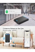 DEANB Apple Find My Uyumlu Gerçek Deri Magsafe Cüzdan – Mfi Lisanslı Akıllı Takip Özellikli Kartlık Unisex - 3
