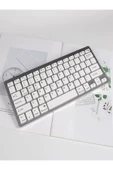 DEANB Mini IOS Android Windows Uyumlu 2.4G+BT5.2+BT3.0 Bluetooth Klavye Mouse Seti - 6