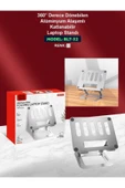 DEANB Blt032 Katlanabilir Alüminyum Karbon Alaşımlı/4-18inc Mekanizmalı Laptop&tablet&macbook Standı thumbnail 6