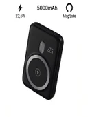 DEANB Pw103 22.5w Hızlı Şarj 5000mah Kapasiteli 1type-c 1usb Powerbank Manyetik Magsafe thumbnail 1