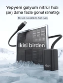 DEANB Pd 67w 1xusb 1xtype-c Girişli 2x Fast Hızlı Şarj Cihazı Adaptörü Universal Çoklayıcı thumbnail 2