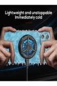 DEANB RGB ışık manyetik Radyatör telefon taşınabilir CX01 Yayın Pupg Oyun Game Alüminyum Soğutucu thumbnail 3