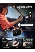 DEANB 2in1 USB TYPE-C Giriş'li Wireless Kablosuz Apple Android CarPlay Bluetooth Araç Kiti Adaptör thumbnail 6