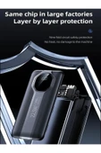 ÇELİKWORK 5in1 10.000mah 22,5w Hızlı Şarj Powerbank - 2 Usb, Lightning & Type-c Kablı Taşınabilir Şarj Cihazı - 5