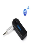 DEANB 3.5mm 120mAh Bluetooth Kablosuz AUX Araç Kiti Ses Hoparlör Universal Çevirici thumbnail 1