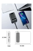 ÇELİKWORK Pw091 5000mah 2usb 1type-c Elektronik Taşınabilir Batarya Mini Powerbank Telefon Şarj Aleti - 5