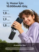 ÇELİKWORK PW109 10000mAh 22.5W Hızlı Şarj Dahili TYPE-C Kablo USB-TYPE-C Giriş Powerbank Digital Display thumbnail 4