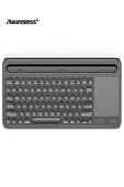 DEANB Türkçe Q, Type-c Şarjlı, Touchpad, Telefon, Tablet Standlı Bluetooth Klavye Ios/android/windows - 1
