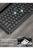 DEANB Türkçe Q, Type-c Şarjlı, Touchpad, Telefon, Tablet Standlı Bluetooth Klavye Ios/android/windows - 4