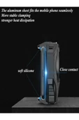 DEANB Dla06 Radyatör Alüminyum Plakalı Cep Telefonu Sessiz Soğutucu Mobil Mute Game Soğutma Pubg Oyun Fanı - 6