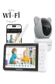 DEANB Monitörlü Tuya WiFi Bebek Kamerası 1080p Gece Görüşlü İNTERKOM Sesli Görüntülü Kablosuz IP Kamera - 1