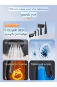 DEANB Dn622 9in1 1350w 3m Kablo Buharlı Temizleme Makinesi 550ml Su Tankı 120° Ev, Mutfak, Ofis, Araç Otel - 3