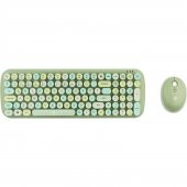 Hunter Series Mınt Xt Retro Kablosuz Klavye ve Mouse Seti - 2